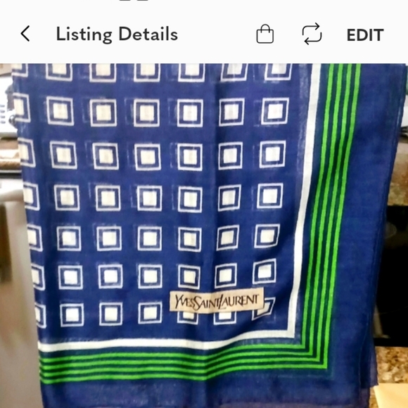 YSL Scarf Measurements 19x19 - Picture 3 of 9